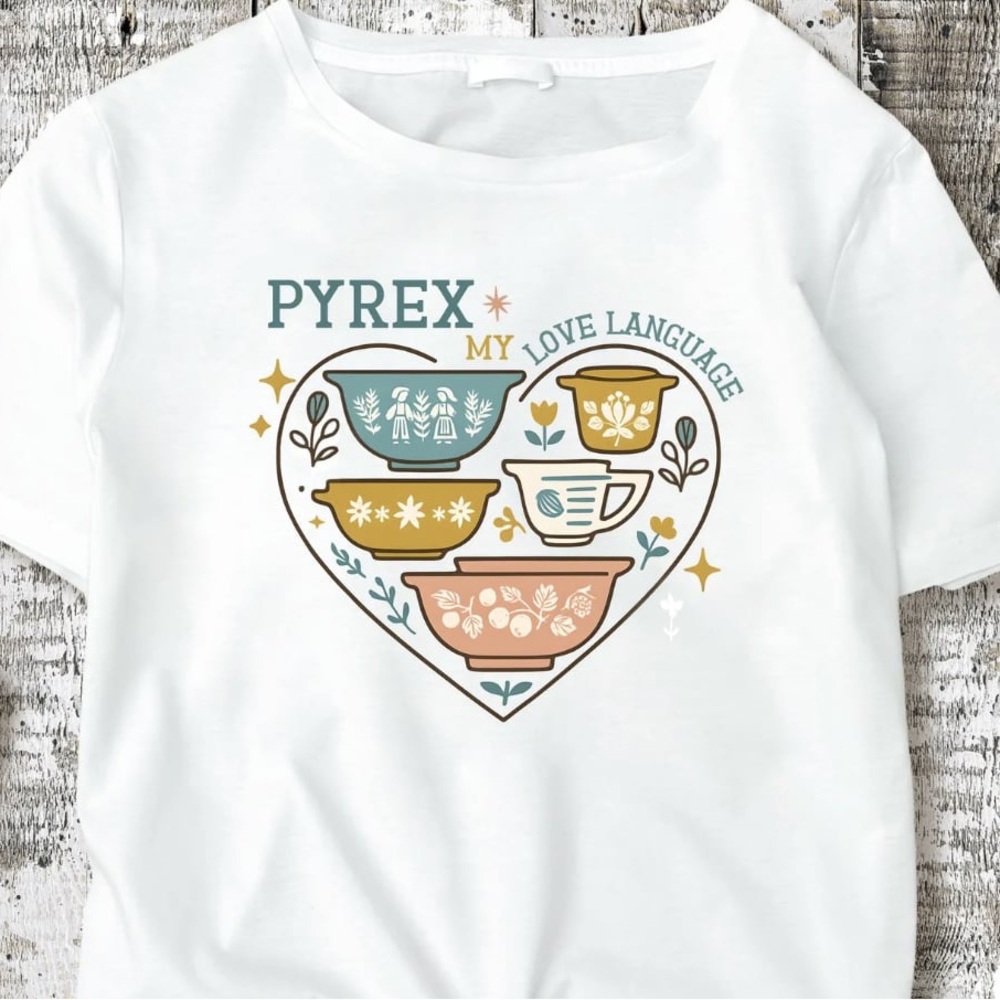 Pyrex Love Language Shirt
